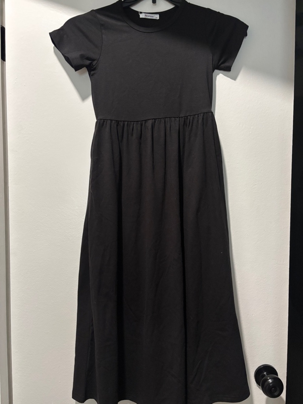 Arshiner Girls Maxi Dress Summer Short Sleeve Casual Dress With Pockets